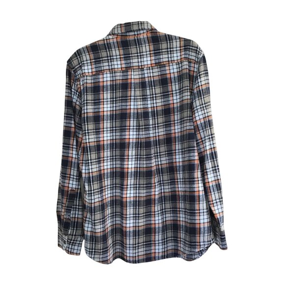 ST JOHN'S BAY- MENS BUTTON DOWN LONG SLEEVE COTTON SHIRT SIZE LARGE - Picture 2 of 6